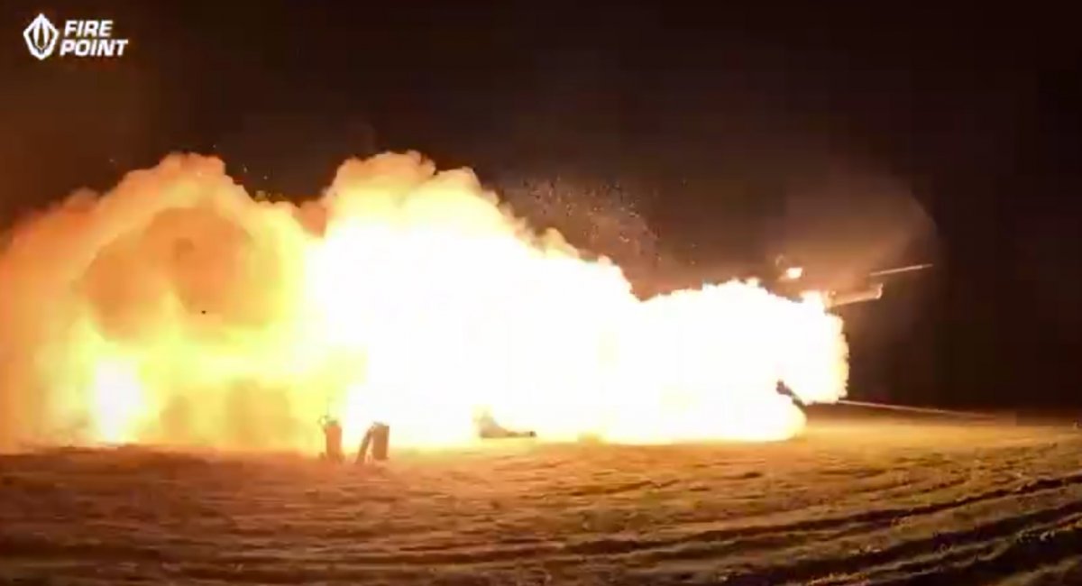 Пуск української крилатої ракети FP-5 "Фламінго", скріншот з відео Fire Point