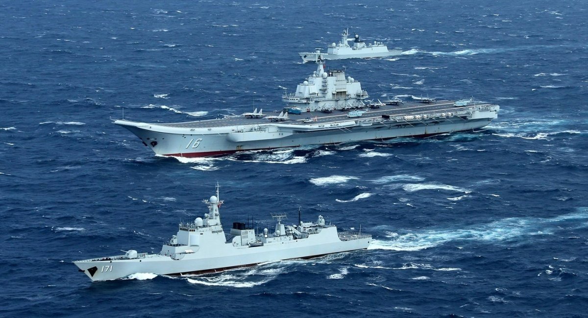Авіаносна ударна група ВМС Китаю, ілюстративне фото з відкритих джерел