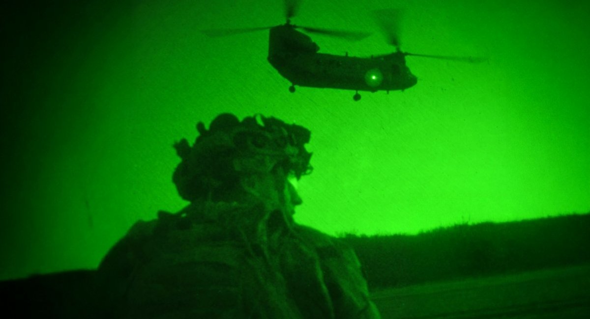 Ілюстративне фото військового сил спеціальних операцій що діє вночі. Фото - DoW