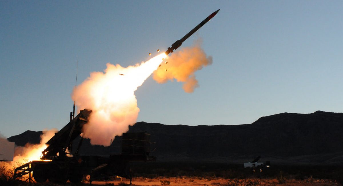 Запуск зенітної ракети PAC-3 MSE із ЗРК Patriot. Фото: US DoW
