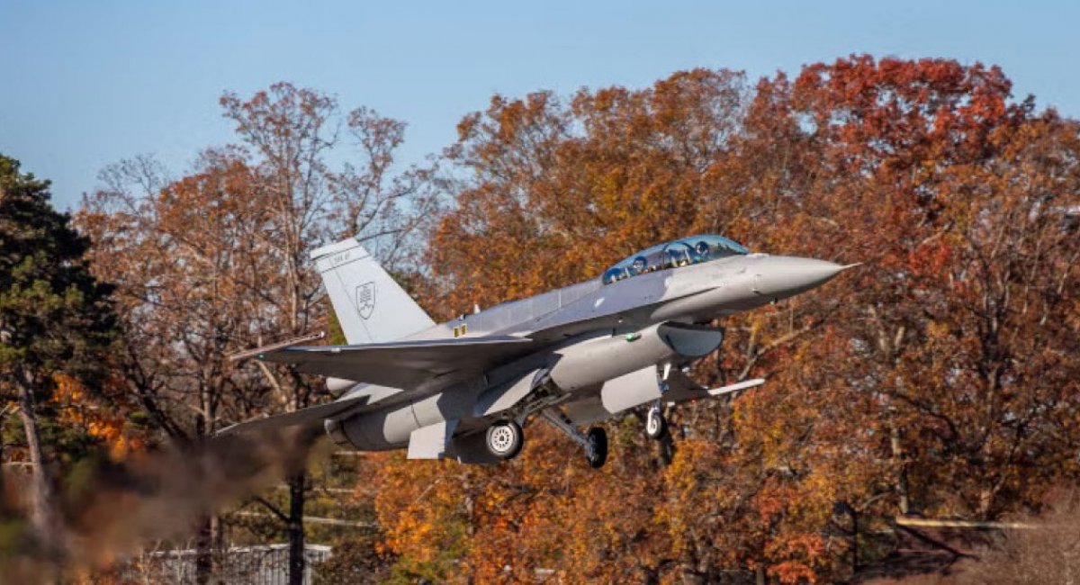 Винищувач F-16V для ПС Словаччини. Фото: Lockheed Martin