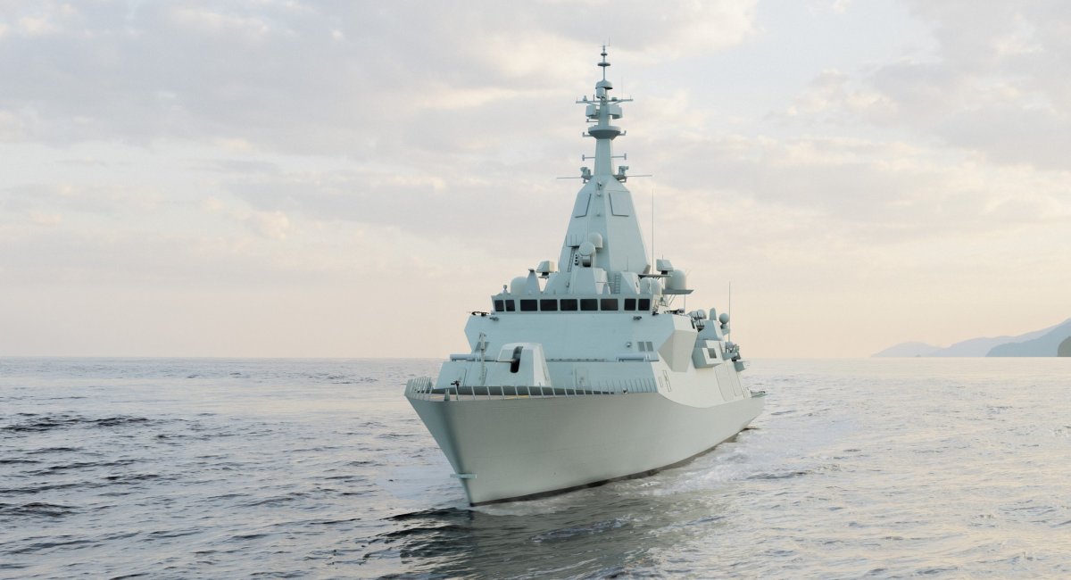 Есмінець River (рендер від Royal Canadian Navy)