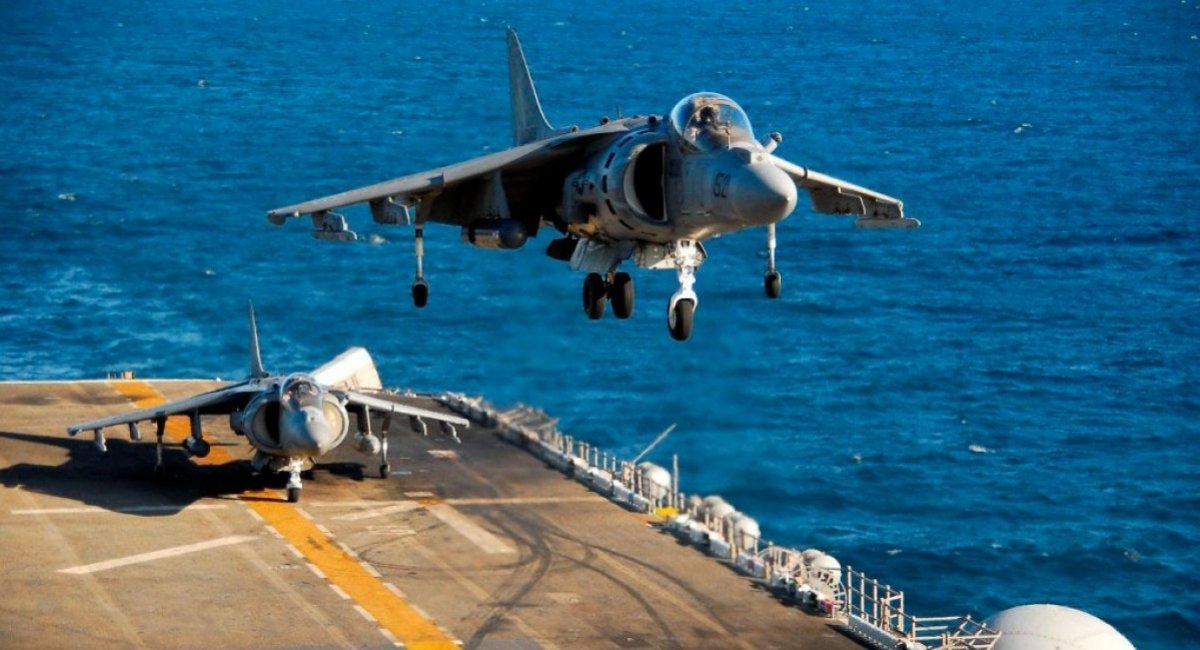 AV-8B Harrier корпусу морської піхоти США. Фото - DoD