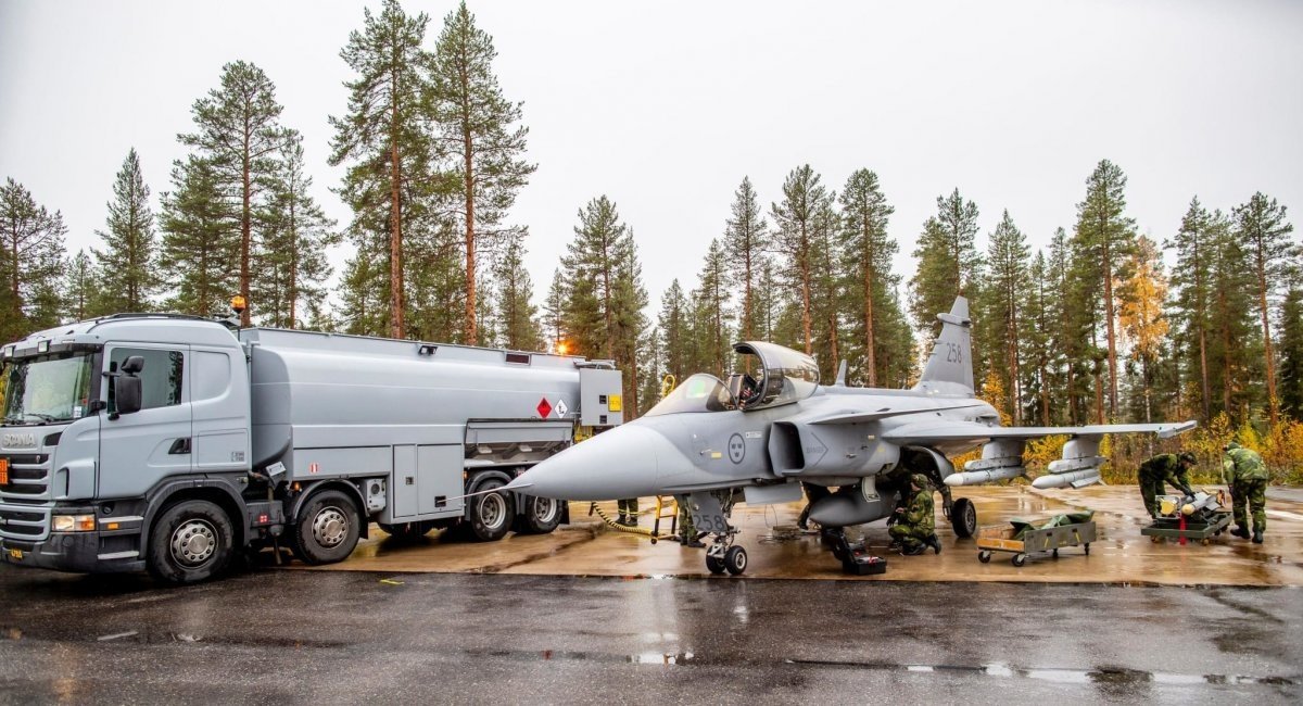 JAS 39 Gripen, фото ілюстративне, джерело - Saab