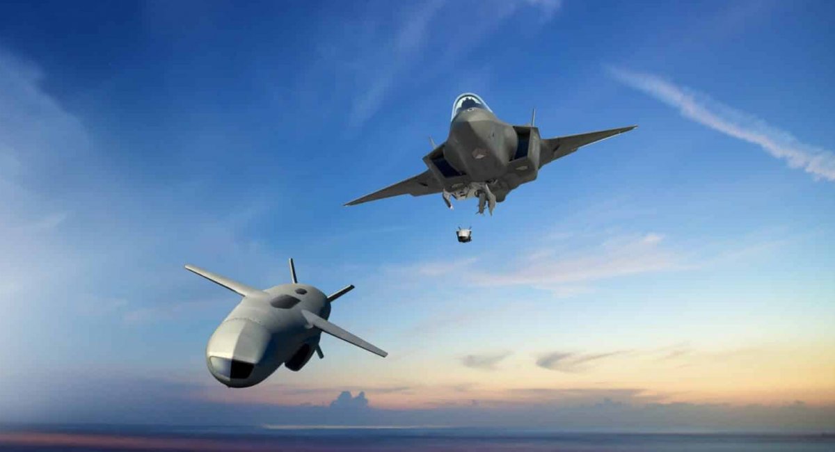 Ілюстративне зображення JSM та F-35A від Kongsberg