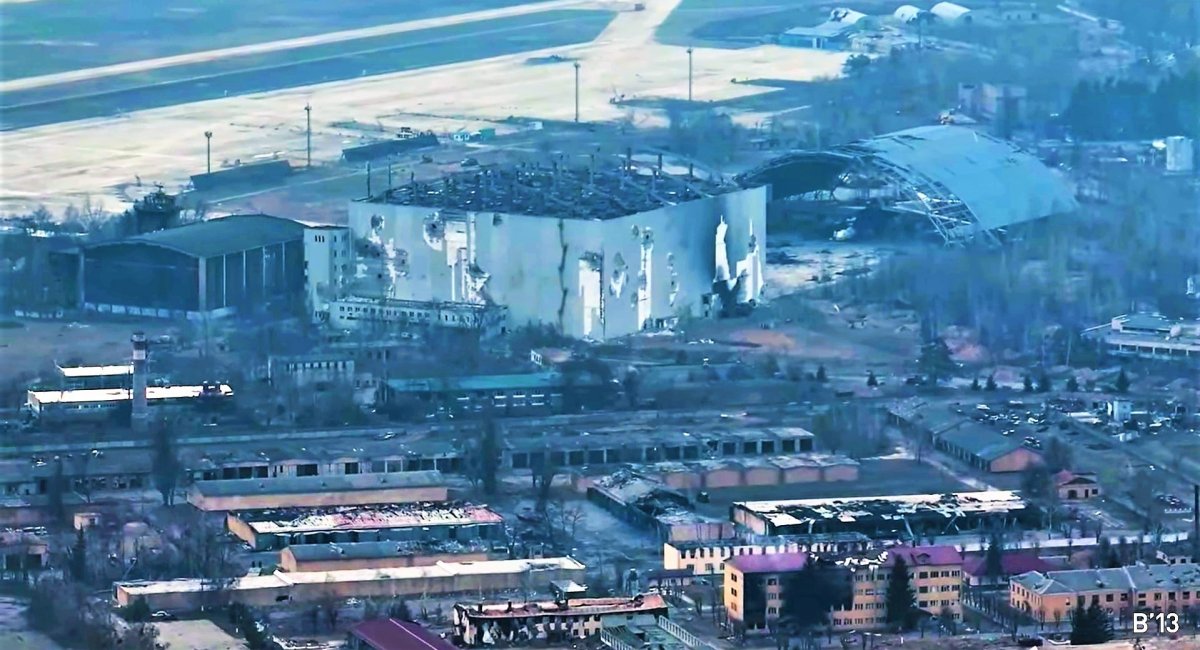 Відео аеродрому у Гостомелі після боїв: що залишилось від Ан-225 "Мрія", Ан-22 "Антей" та бази ДП "Антонов" (відео)