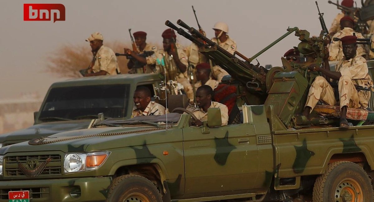 Бійці Сил оперативної підтримки Судану (фото: фото: bnn.network)