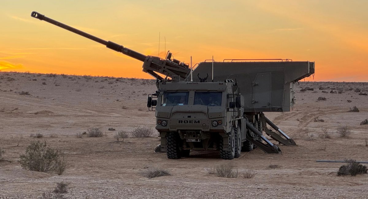 155-мм САУ ROEM (SIGMA). Фото: Elbit Systems