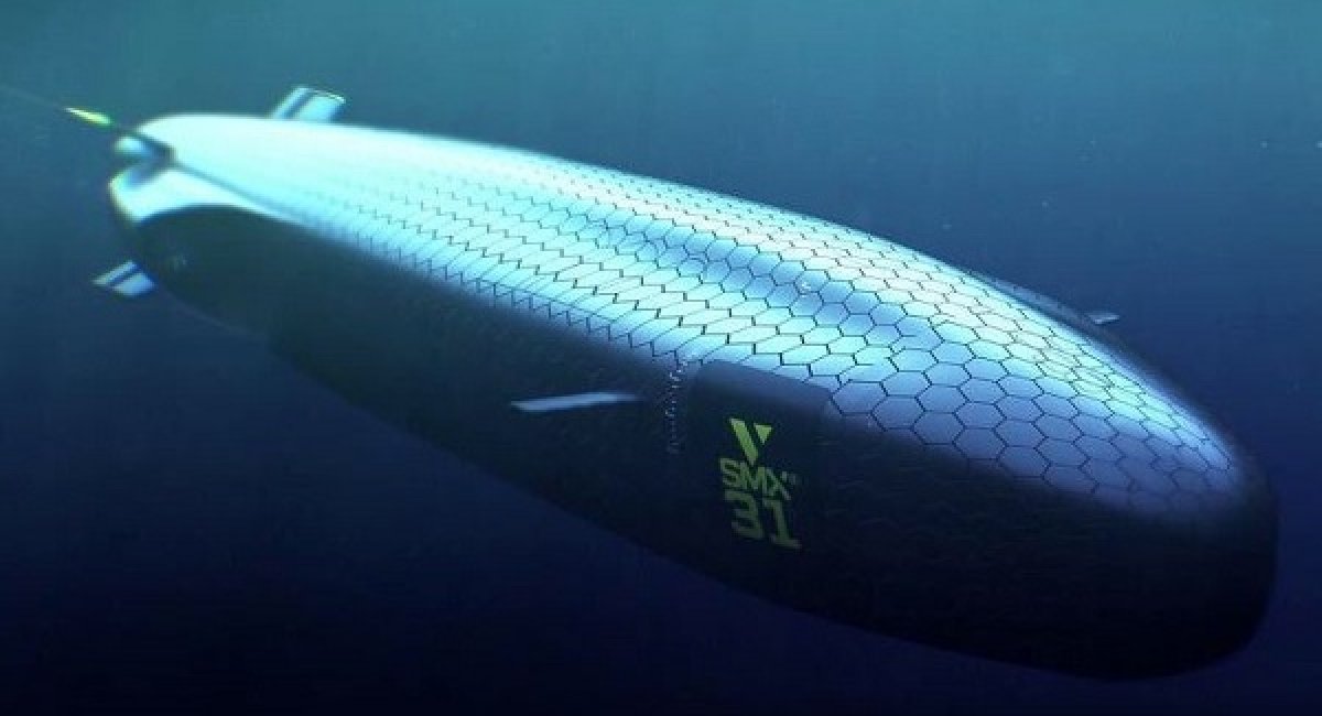 Рендер проекту підводного човна SMX-31, зображення з відкритих джерел