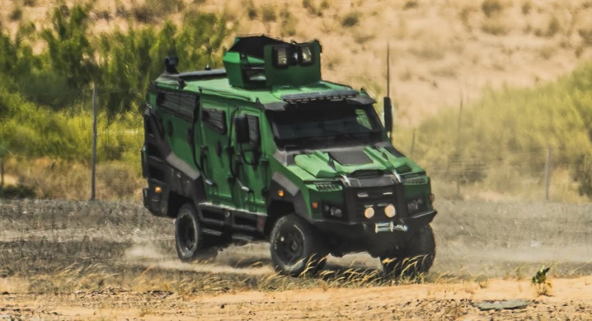 Бронеавтомобіль TAC Jedi. Фото: TAC Armored Vehicles