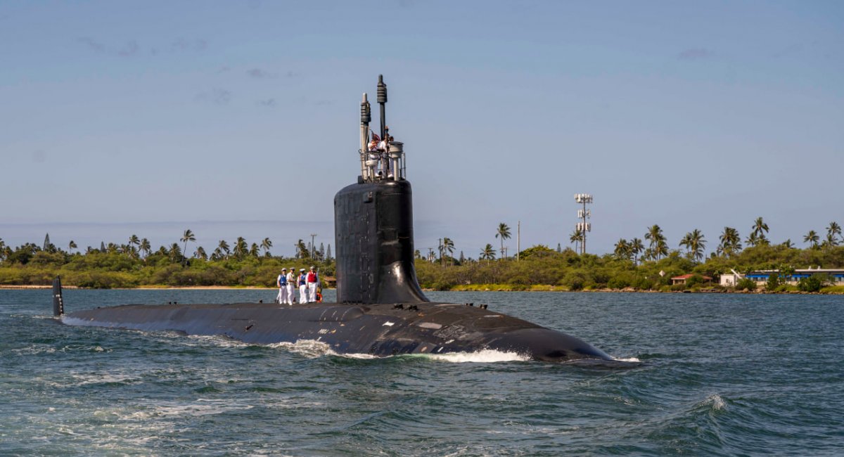 Підводний човен USS Vermont (SSN 792) класу Virginia. Ілюстративне фото: US DoW