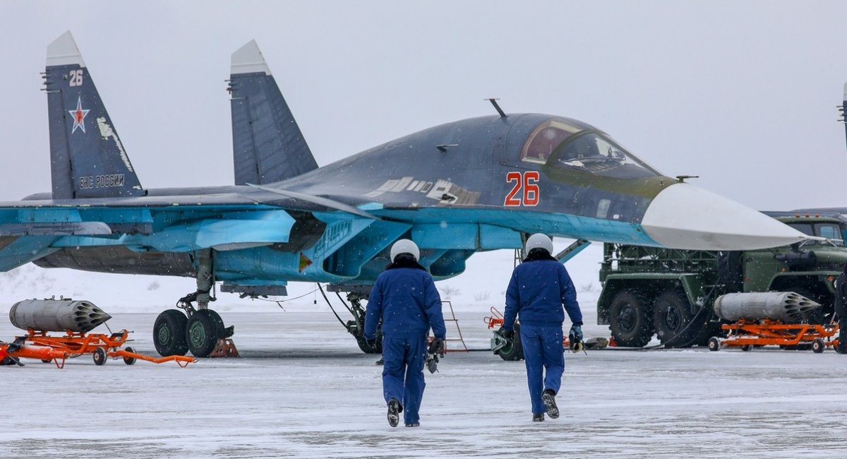 Ілюстративне фото Су-34 РФ
