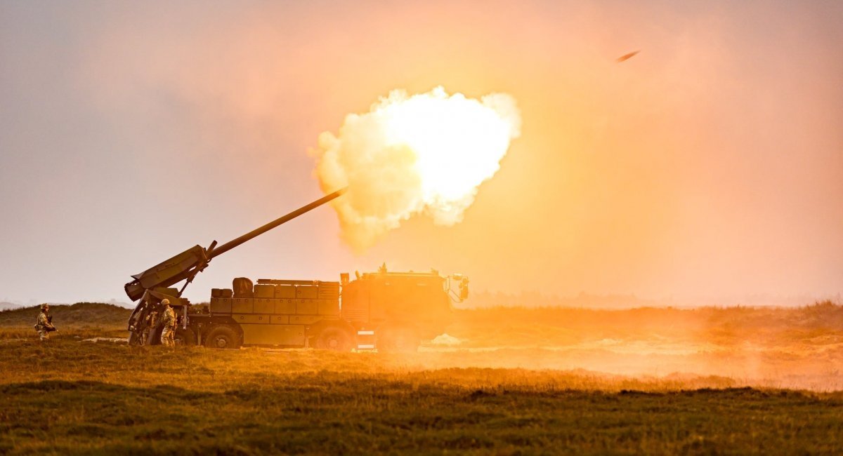 САУ Caesar 8x8, архівне фото від Forsvaret)