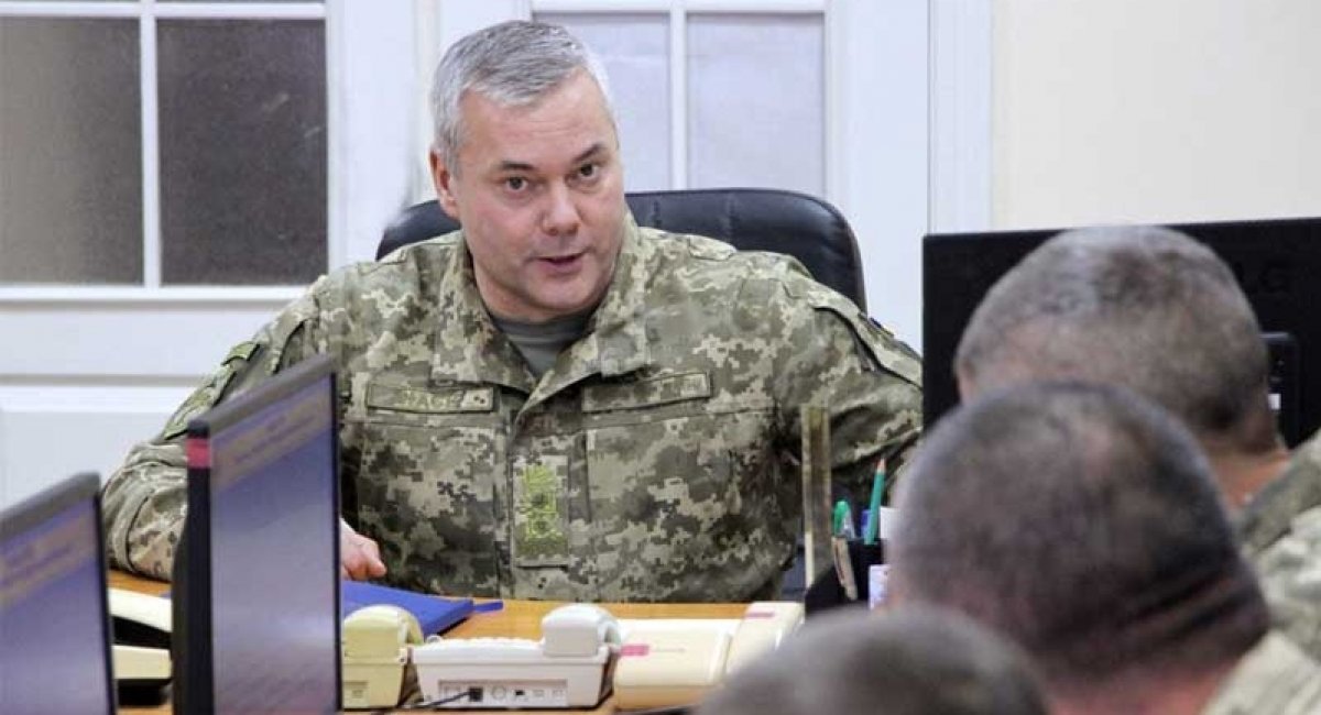 Командувач Об’єднаних сил ЗСУ генерал-лейтенант Сергій Наєв