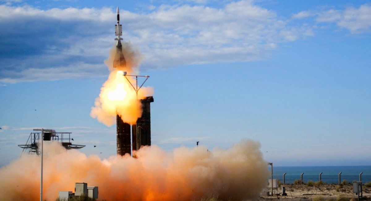 Пуск із ЗРК SAMP/T NG. Ілюстративне фото з відкритих джерел