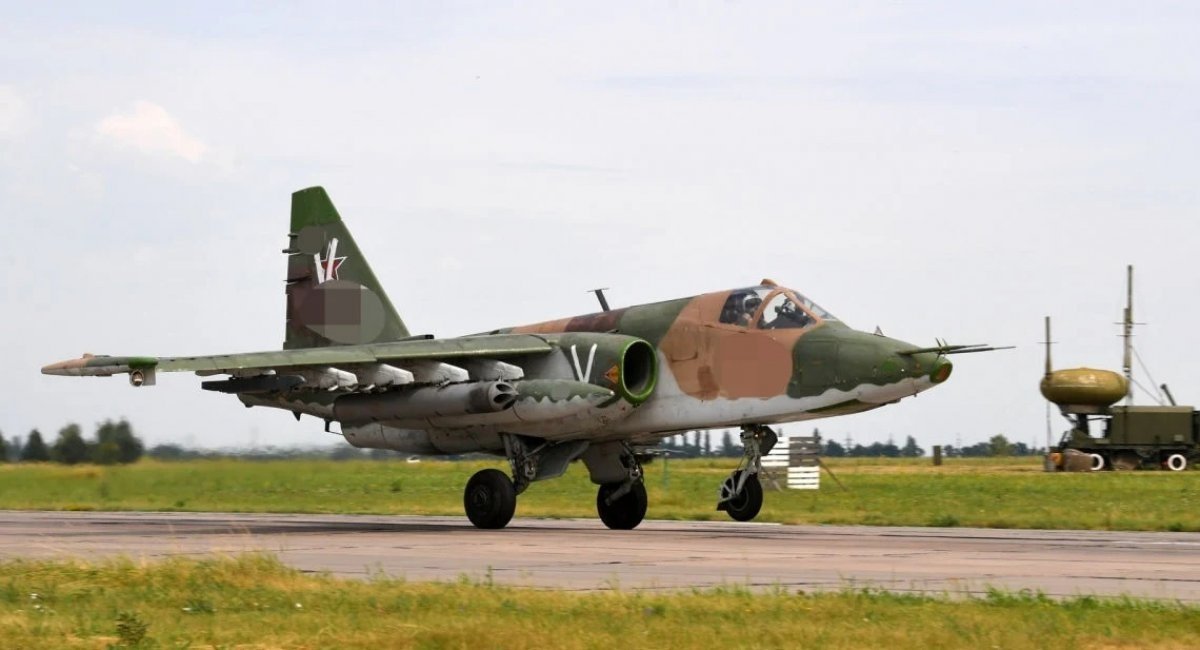 Рашистський Су-25, ілюстративне фото з відкритих джерел