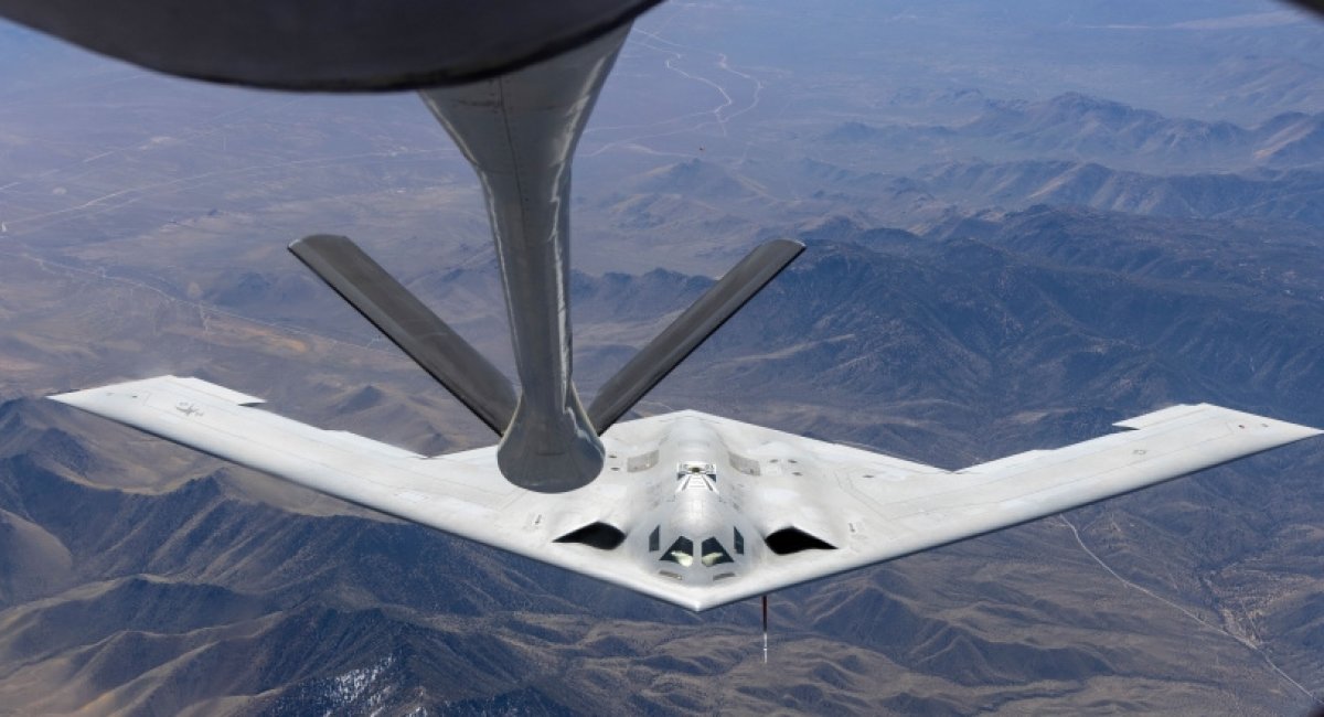 Випробування B-21 Raider з дозаправлення. Фото: ​Northrop Grumman