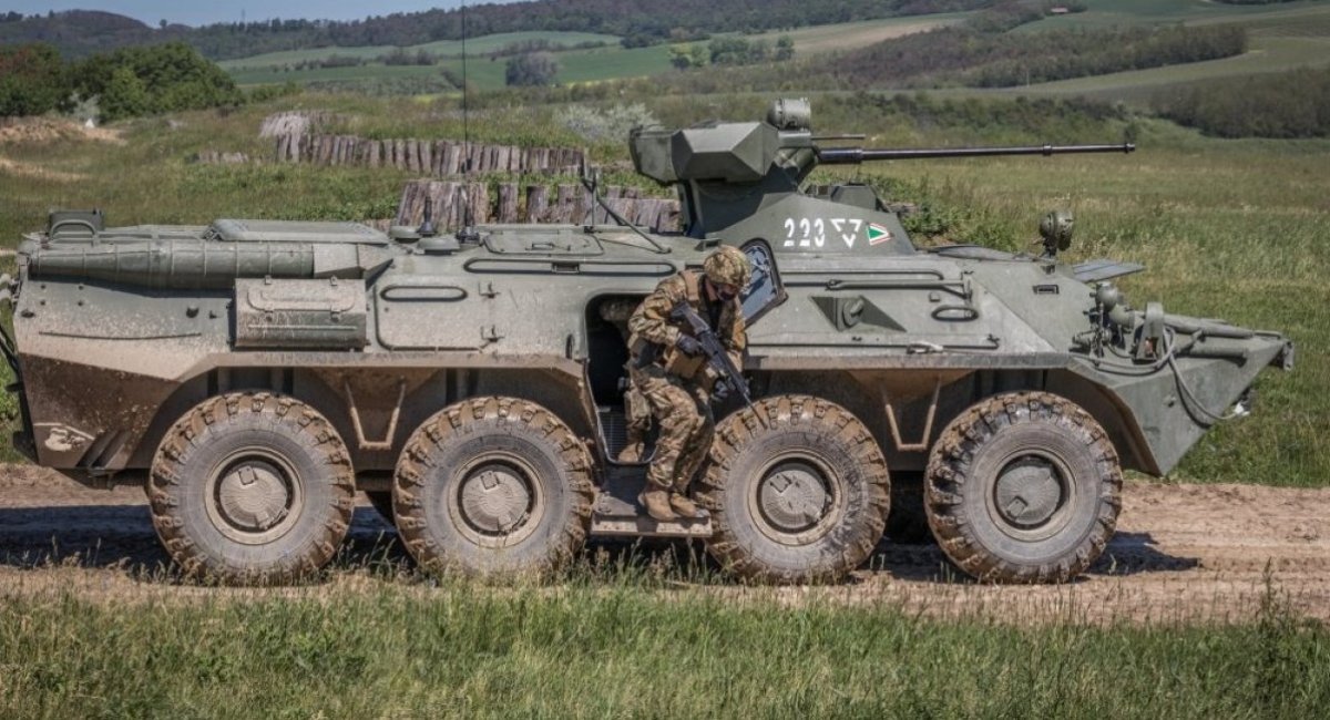БТР-80А угорської армії, ілюстративне фото з відкритих джерел
