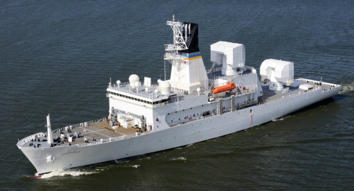 РЛС Cobra King на кораблі USNS Howard O. Lorenzen