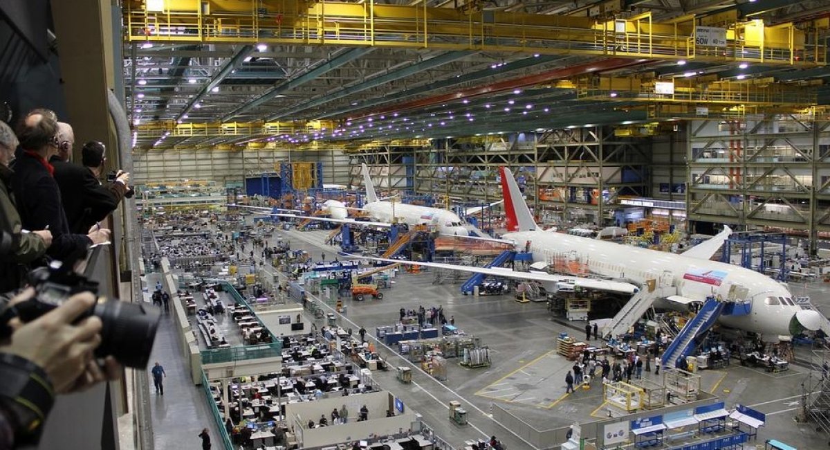 Виробництво літаків Boeing