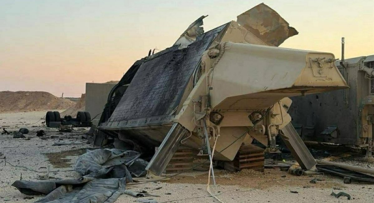 Ілюстративне фото знищеної AN/TPY-2 у Йорданії, фото може бути згенероване ШІ, тому варто ставитись до нього обережно. Фото з соцмереж