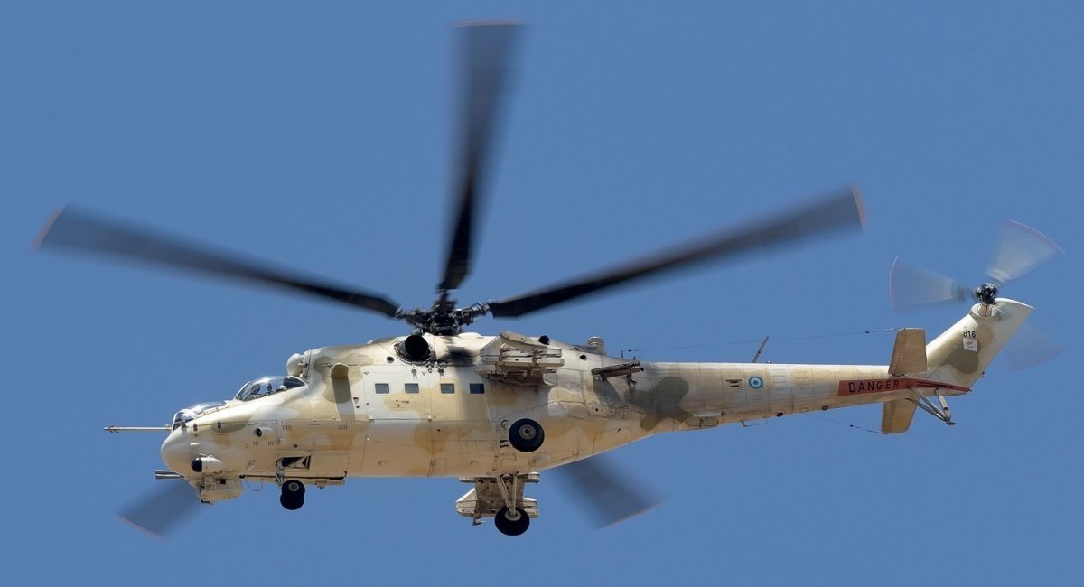 Ми-35 Національної гвардії Кіпру, архівне фото з відкритих джерел