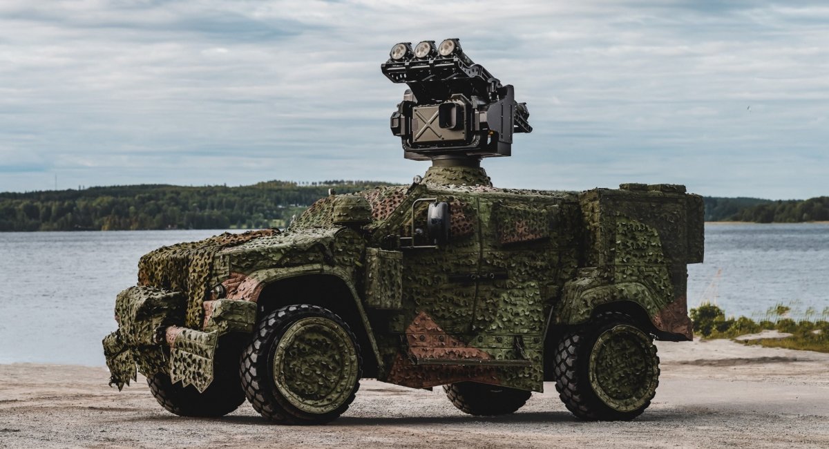 Мобільна система протиповітряної оборони від шведської компанії, фото — Saab