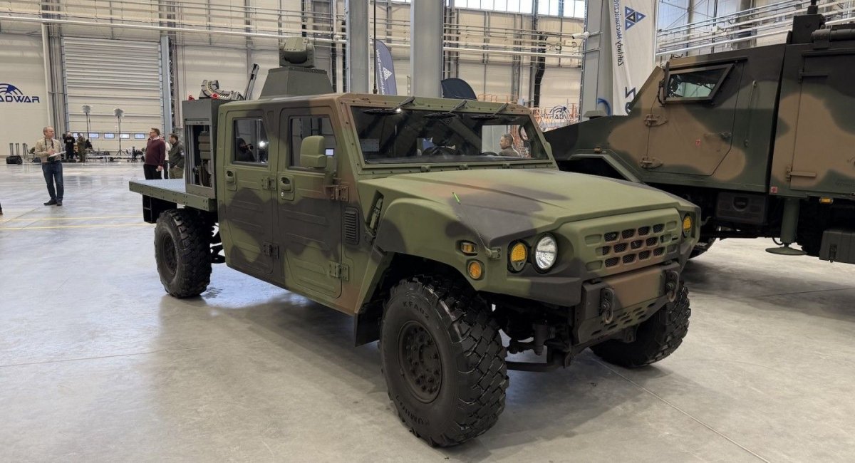 KLTV (Legwan) з 12,7 мм кулеметом зі складу системи ППО SAN. Фото: Defence24