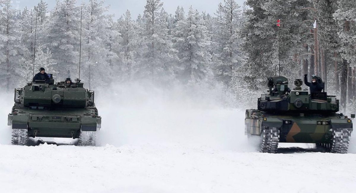 K2 та Leopard 2A7 проходять випробування в Норвегії, фото з відкритих джерел