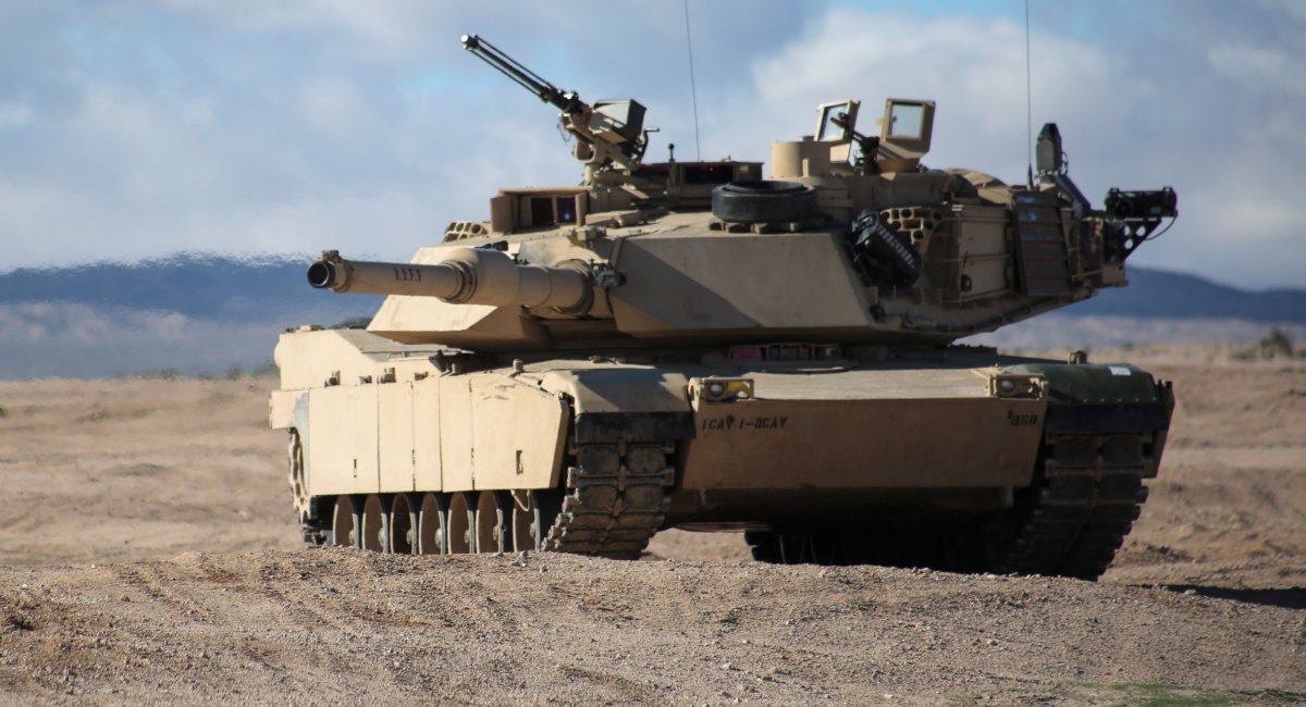 Танк Abrams (всі фото: DoD US)