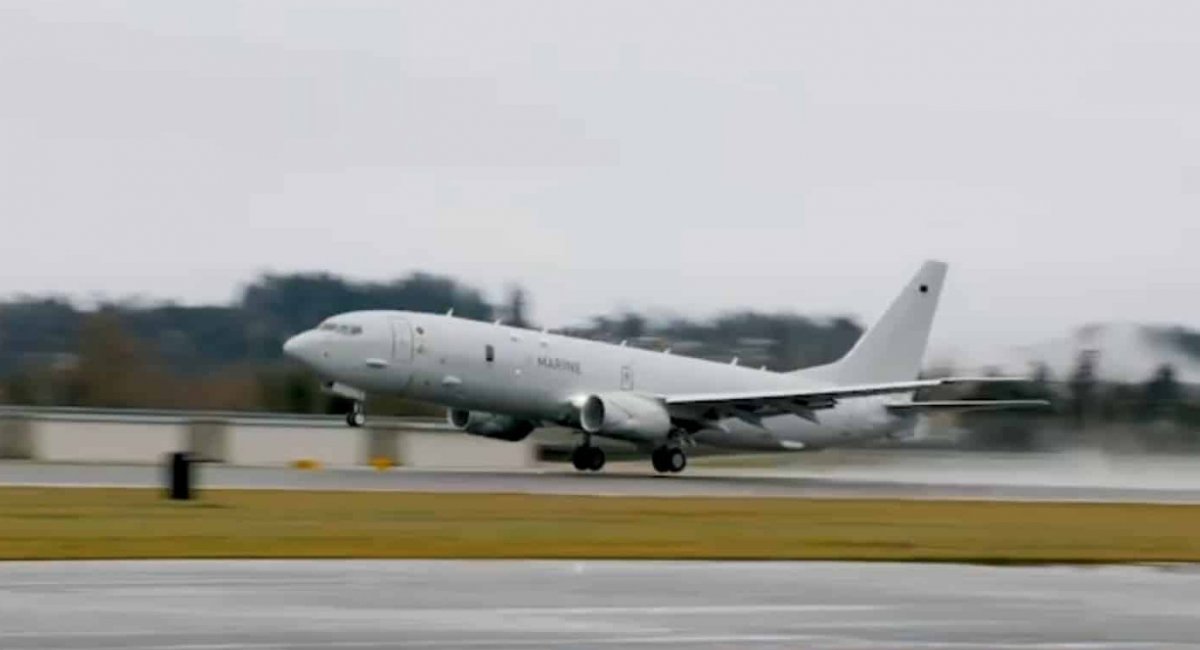 Перший політ німецького P-8A Poseidon. Кадр з відео від Bundeswehr