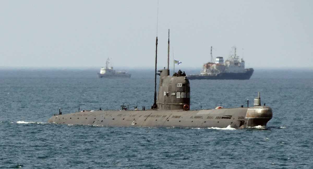 Підводний човен ВМС України "Запоріжжя", архівне фото з відкритих джерел
