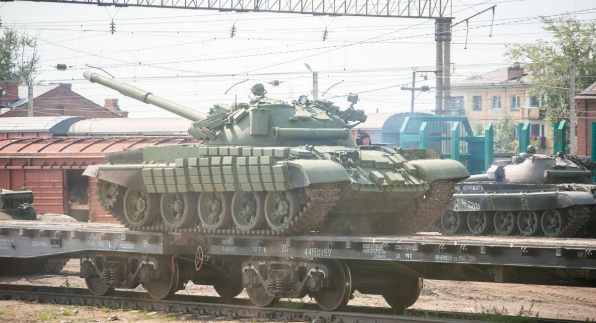 РФ везе в Україну застарілі Т-62, фото ілюстративне