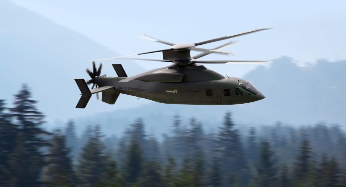 Sikorsky і Boeing представили удосконалений гелікоптер Defiant-X: вдвічі більша швидкість та нові можливості