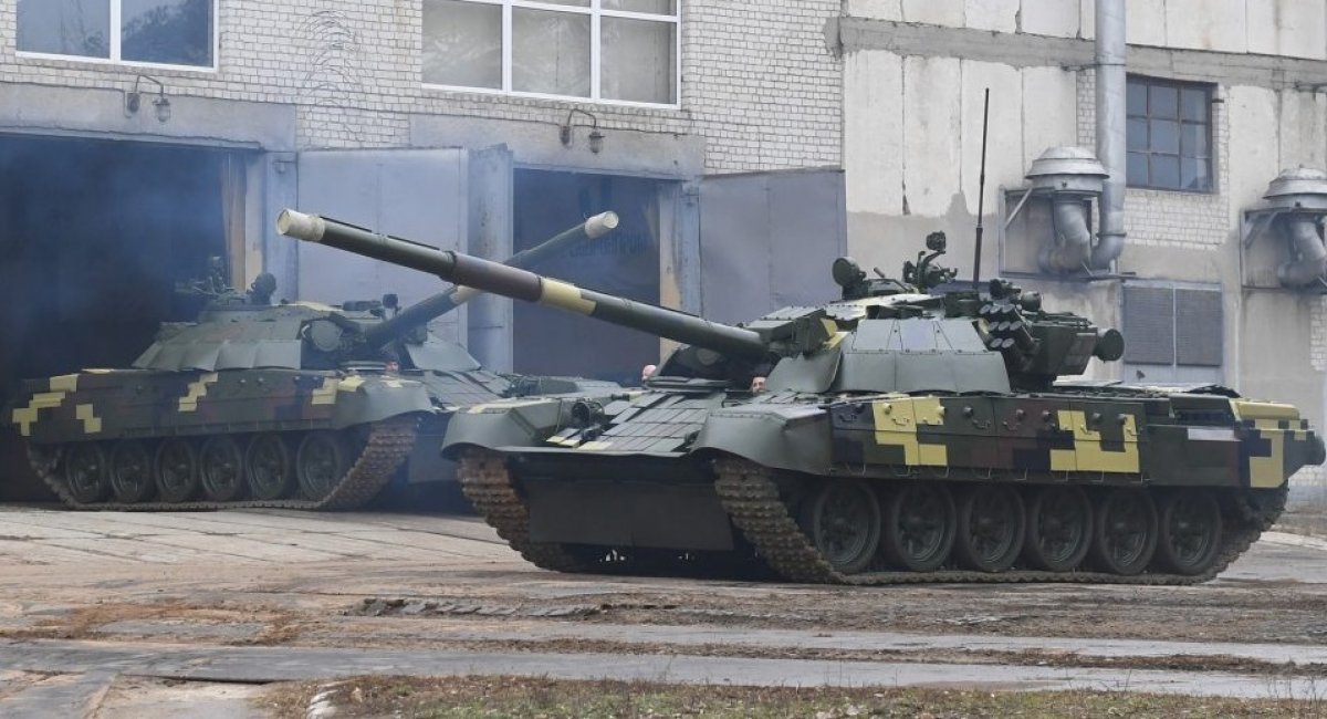 Модернізована на КБТЗ партія танків Т-72АМТ передана у квітні 2020 року / Фото: "Укроборонпром"