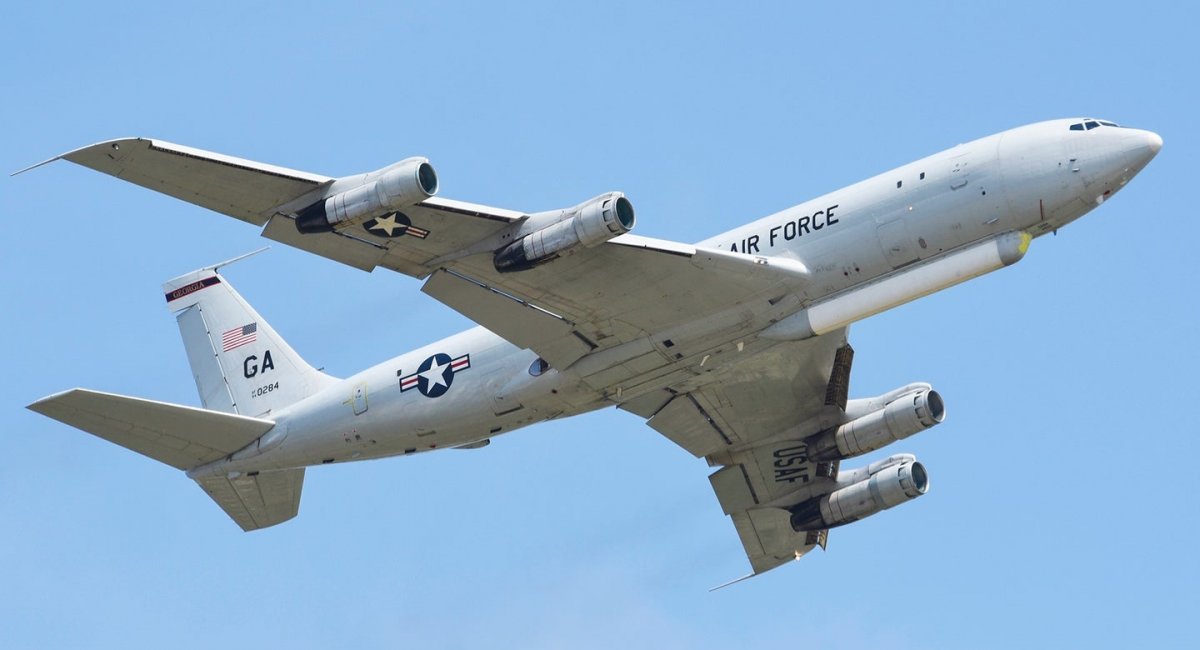 Літак радіоелектронної розвідки E-8C JSTARS ВПС США, ілюстративне фото з відкритих джерел