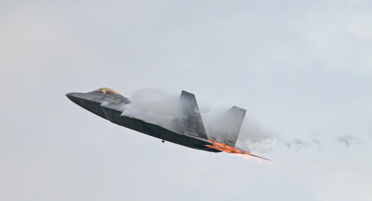 Винищувач 5-го покоління F-22. Фото: US DoW