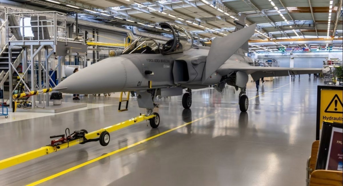 Бразильський Gripen E. Фото - Saab
