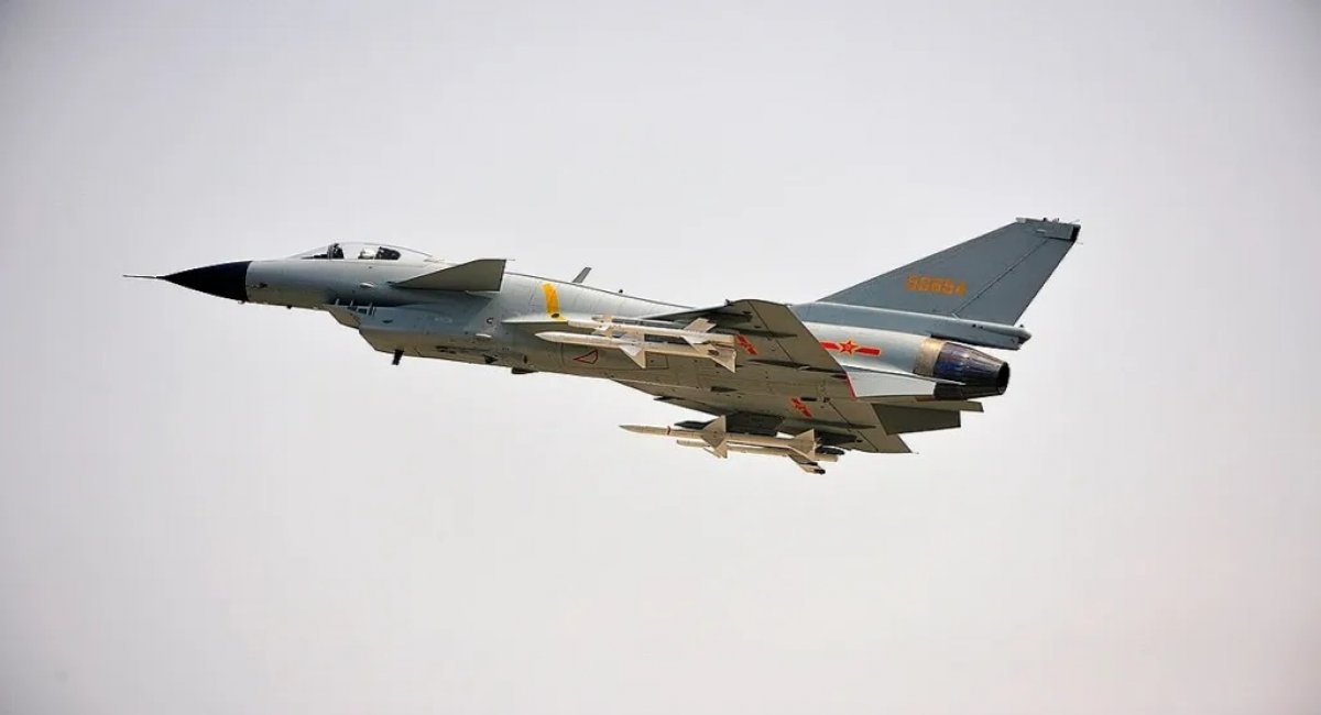 Китайський J-10, ілюстративне фото з відкритих джерел