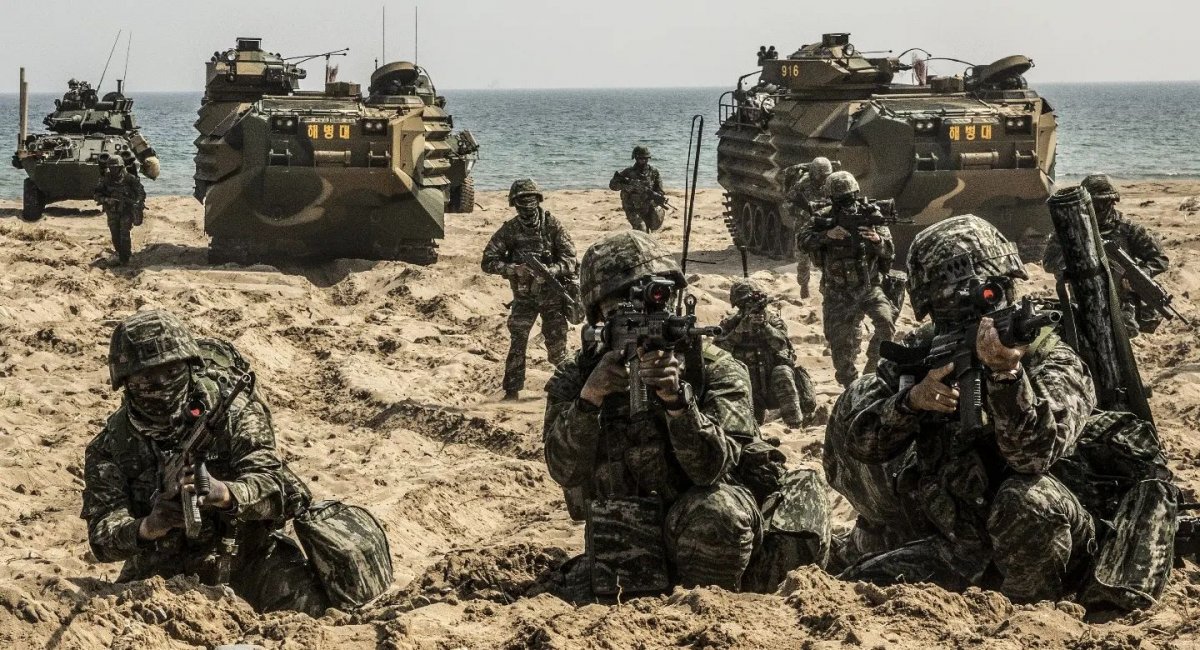 Тренування Корпусу морської піхоти Кореї (фото: ROKMC)