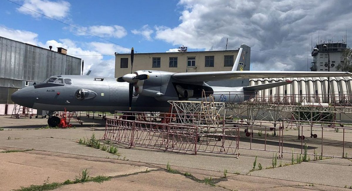 Вдруге відновлений Ан-26 ПС ЗСУ / Фото: Укроборонпром