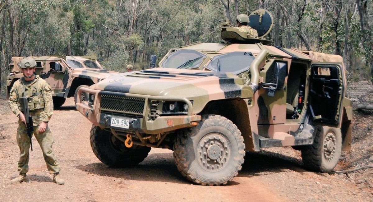 Австралійські бронеавтомобілі Hawkei, ілюстративне фото з відкритих джерел