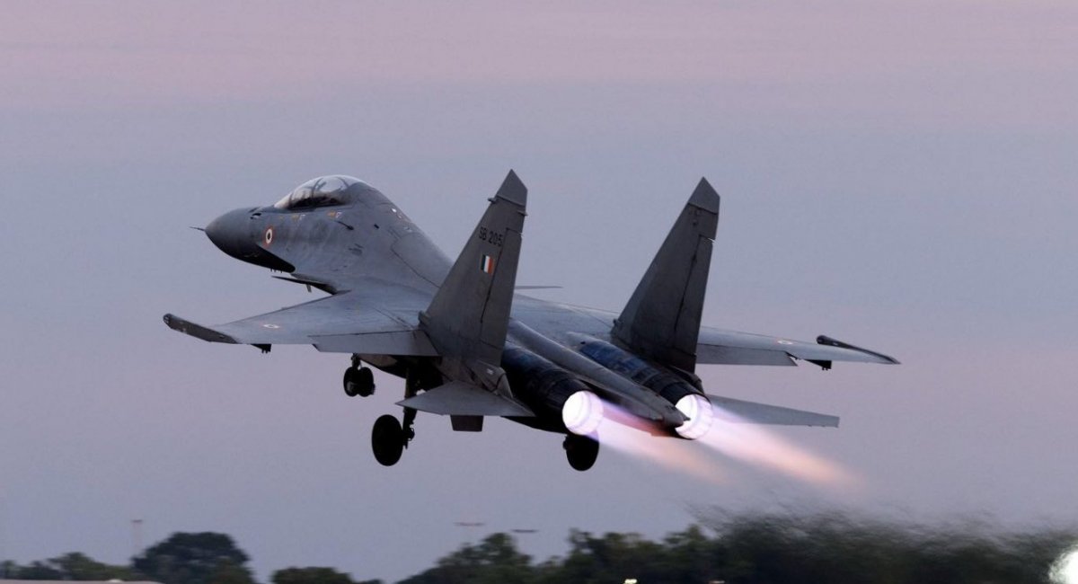 Індійський винищувач Су-30МКИ. Фото: Australian High Commission, India and Bhutan