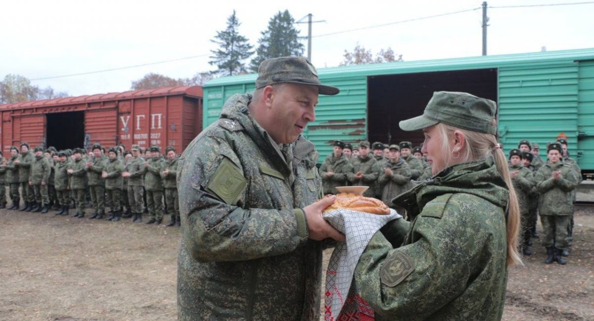 У Білорусі рашистів зустрічають з "хлібом-сіллю"