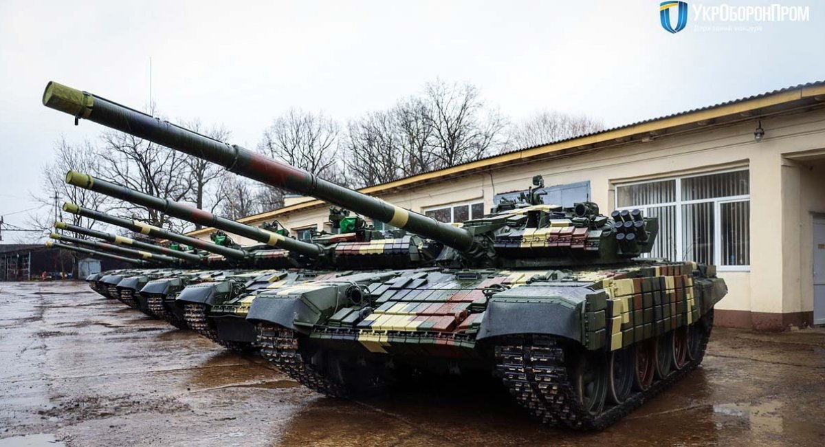 Модернізовані на ДП "Львівський бронетанковий завод" танки Т-64 та Т-72