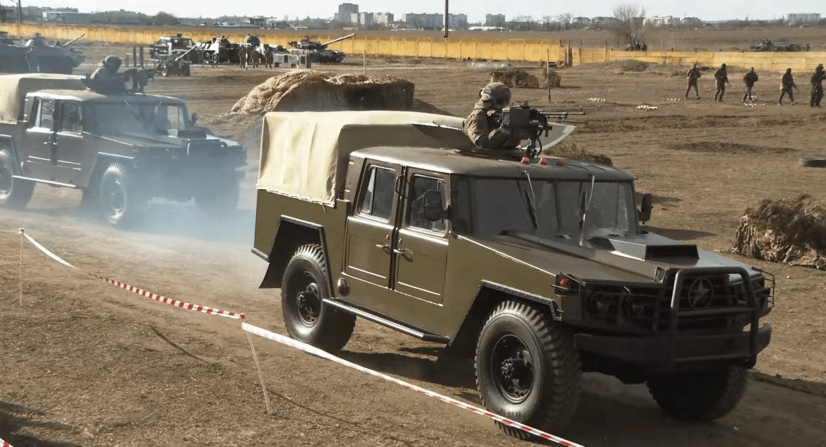 "Придністровський" клон Humvee на базі ГАЗ-66, архівне фото з відкритих джерел
