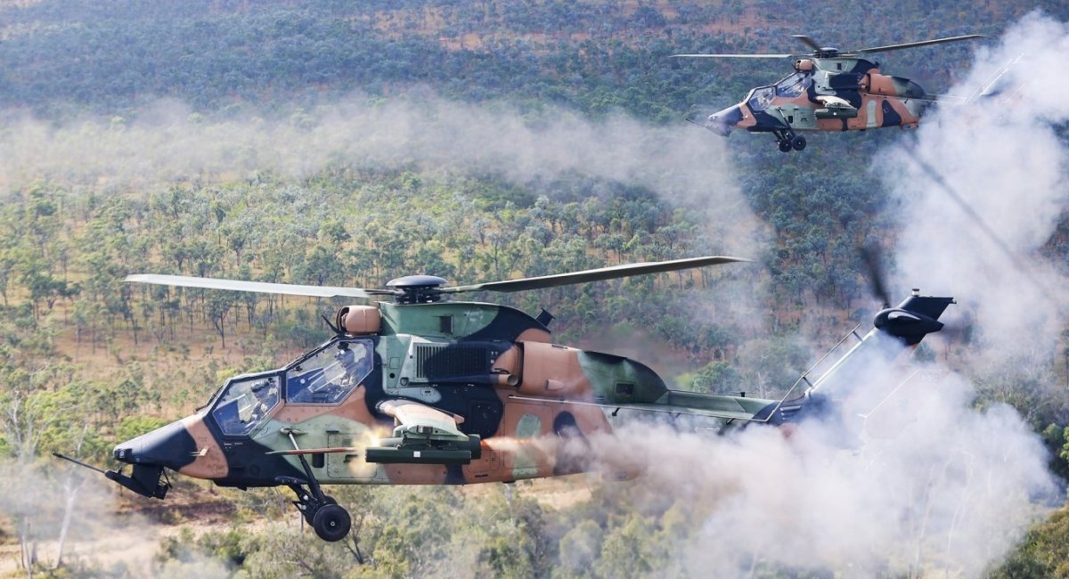Австралійський вертоліт Tiger. Фото: Australian Defence Force