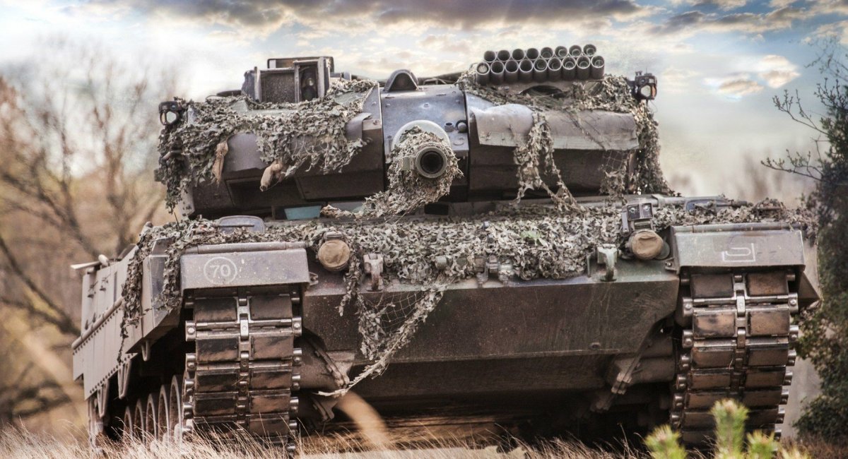Танк бундесверу Leopard-2 у конфігурації А6