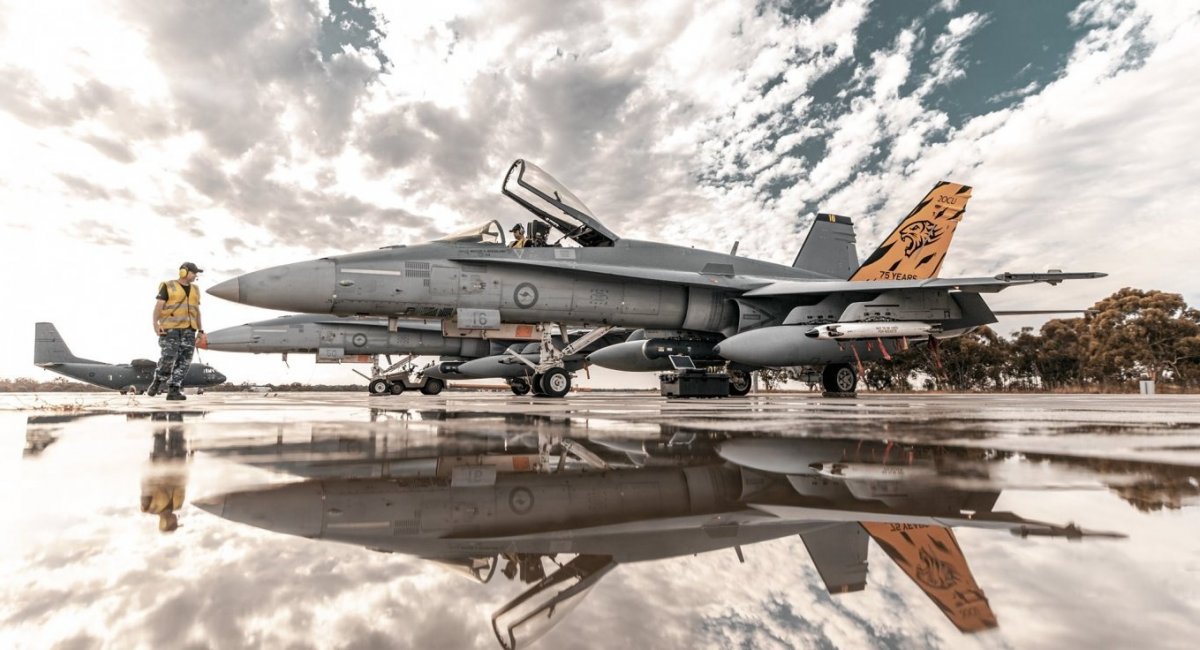 Австралійські F/A-18 Hornet, архівне фото від  Royal Australian Air Force