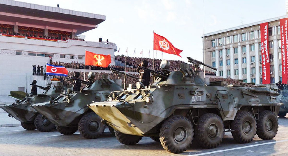 Північнокорейські БТР M2010 Chunma-D. Ілюстративне фото з відкритих джерел